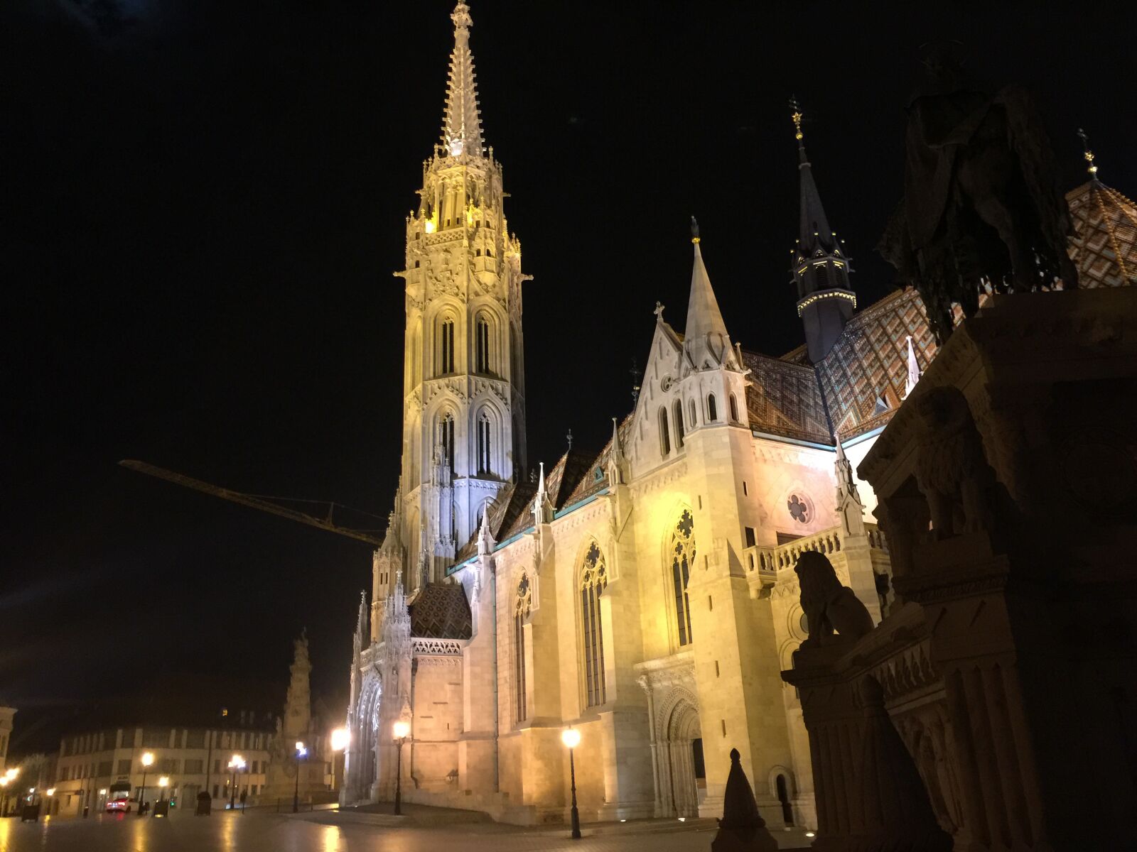 iPhone 6 Plus back camera 4.15mm f/2.2 sample photo. Architecture, night view, travel photography