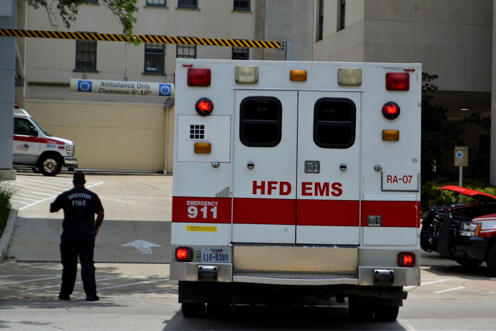 Nikon D3100 sample photo. Ambulance, hospital, medical photography