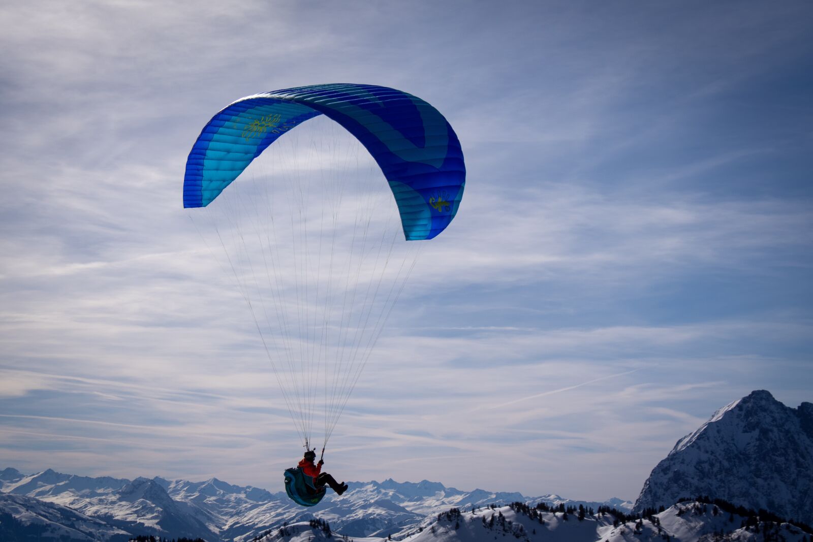 Canon EOS 200D (EOS Rebel SL2 / EOS Kiss X9) sample photo. Paragliding, paraglider, sky photography