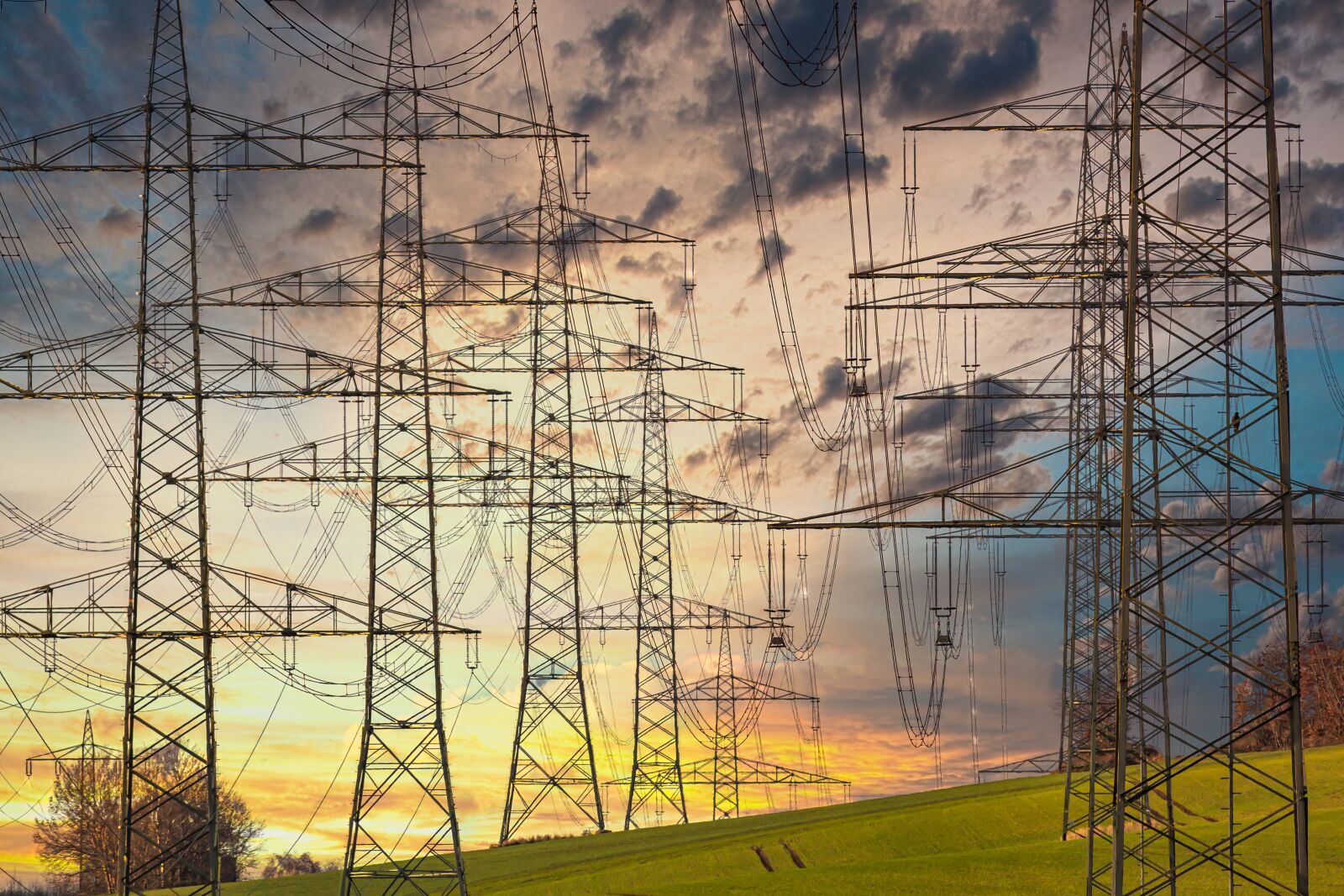 Canon EOS 6D sample photo. Electricity, power poles, power photography