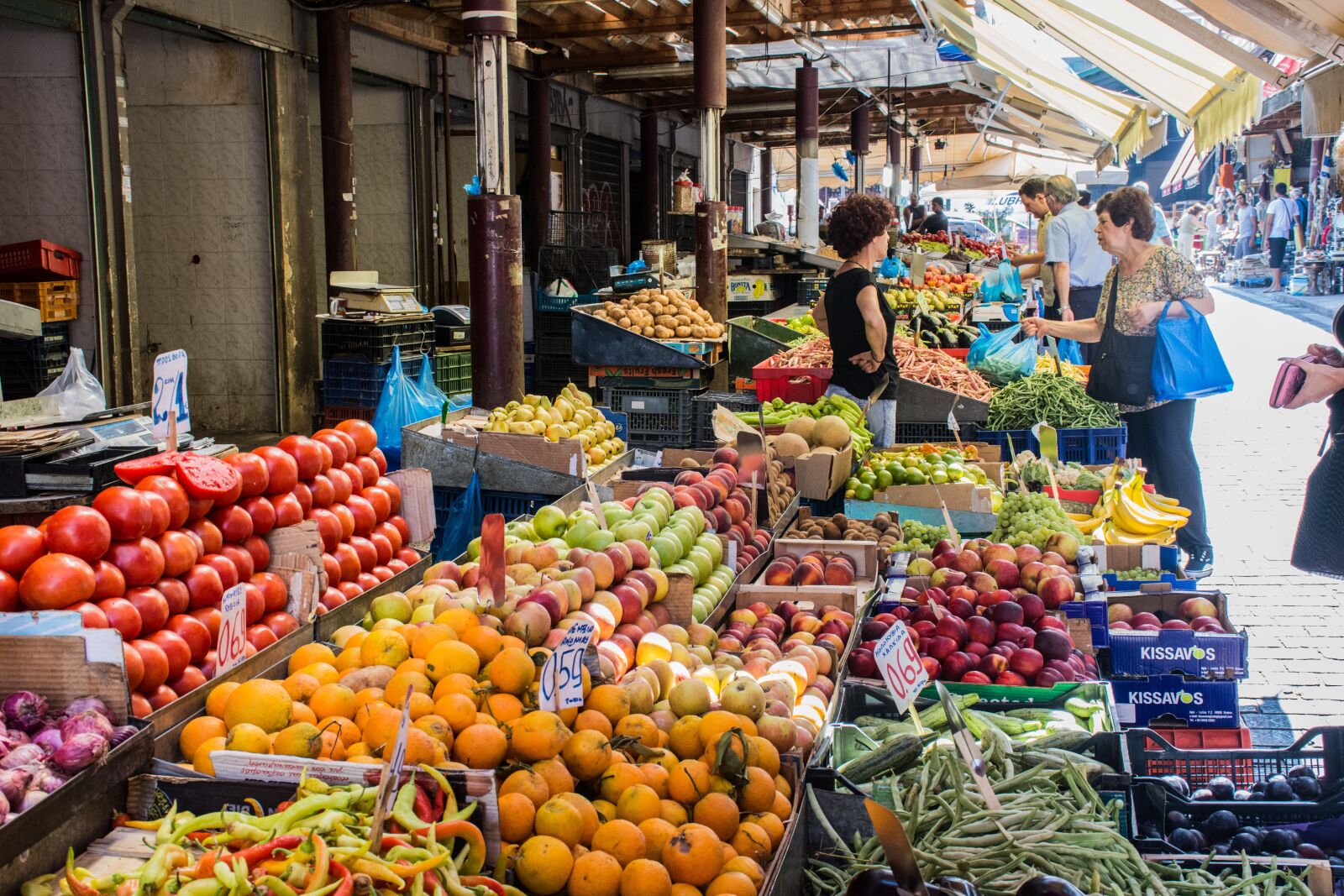 Nikon D7200 sample photo. Market, fruit, vegetables photography