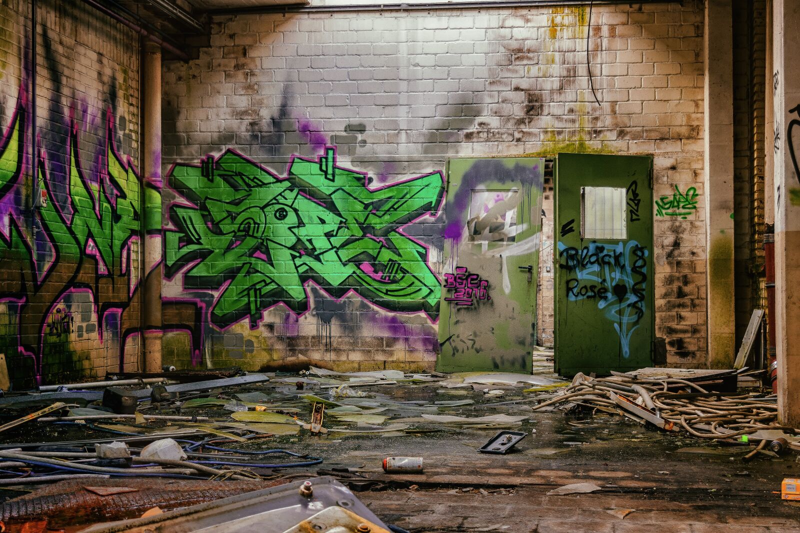 Nikon D3300 sample photo. Lost places, space, hall photography