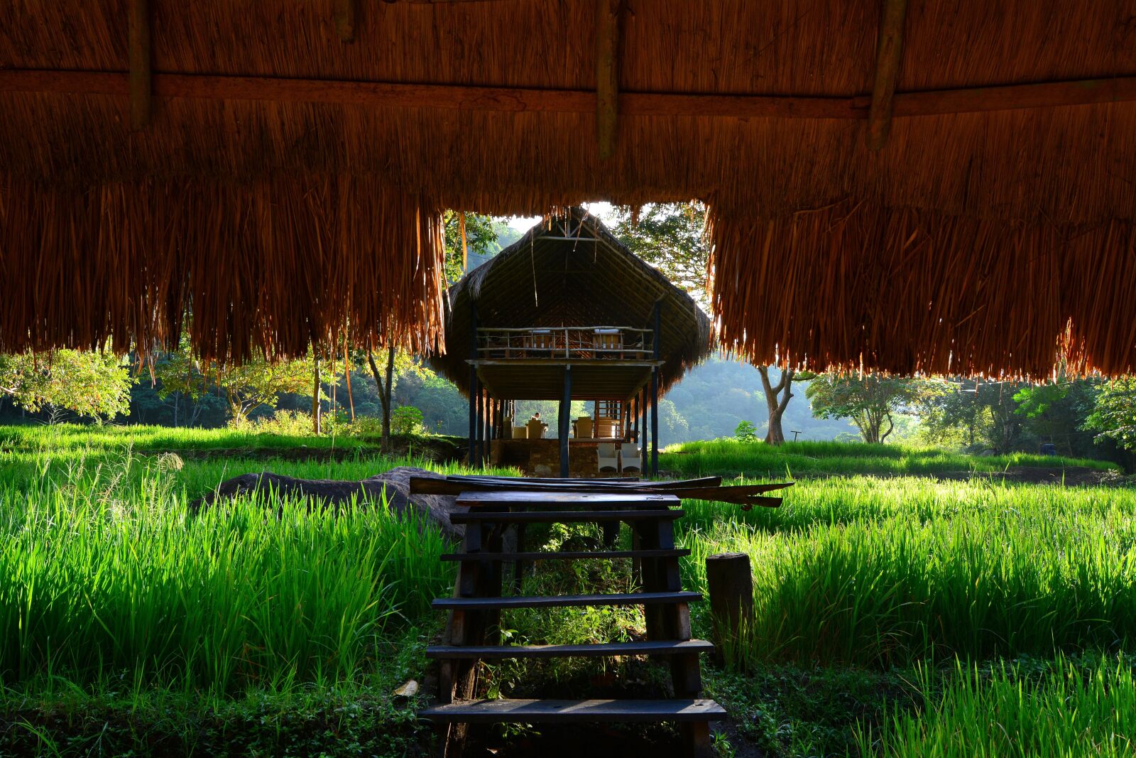 Nikon D5200 sample photo. Village, hay, hut photography