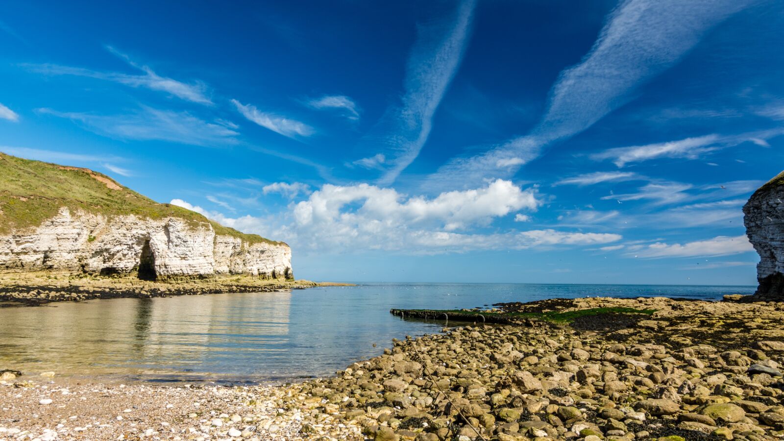 Tokina AT-X Pro 11-16mm F2.8 DX II sample photo. North landing, flamborough, bridlington photography