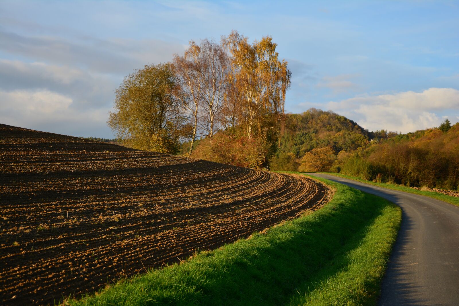 Nikon D5200 sample photo. Arable, ackerfurchen, agriculture photography