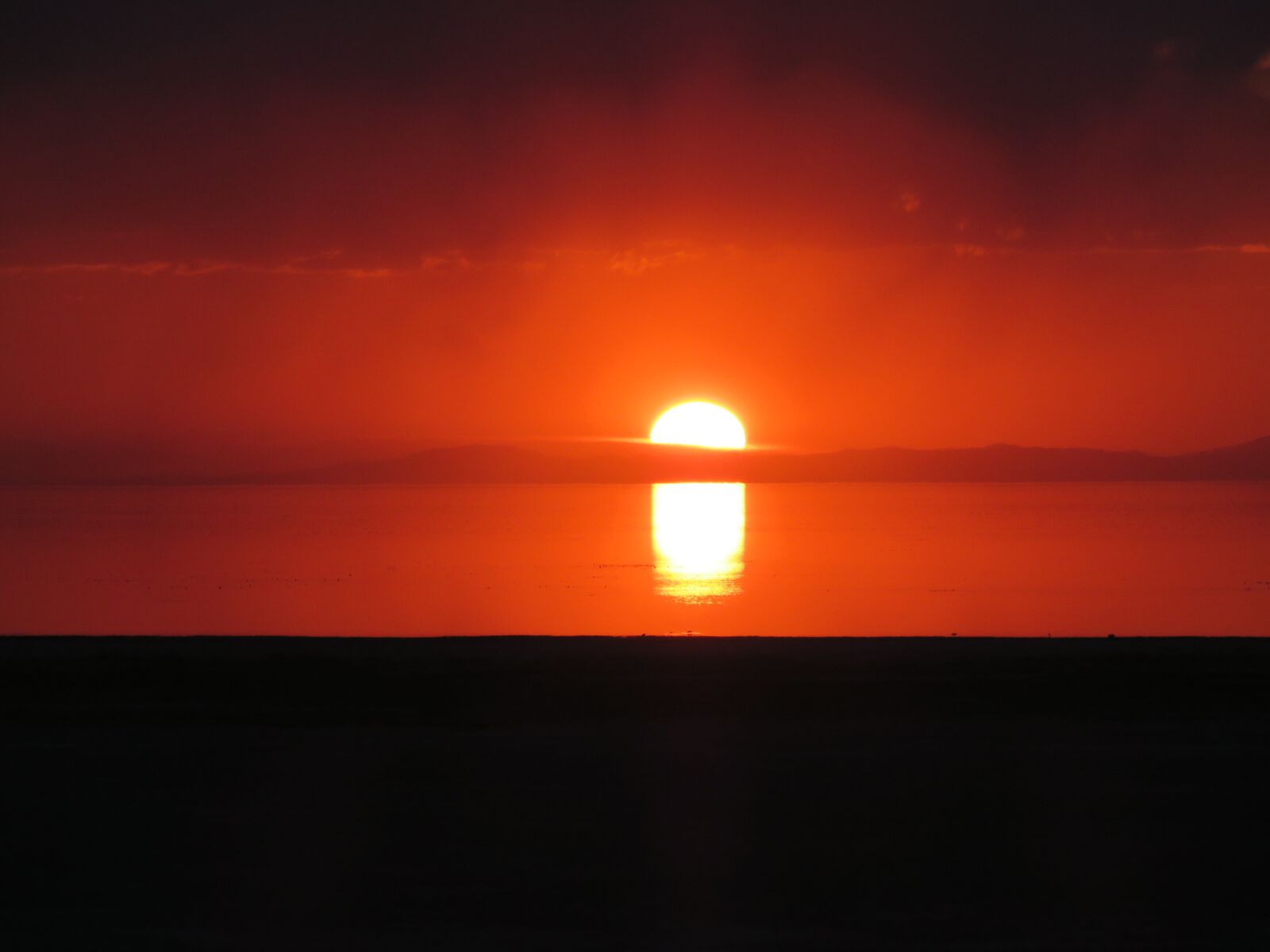 Canon PowerShot SX700 HS sample photo. Sunrise, lake, nature photography