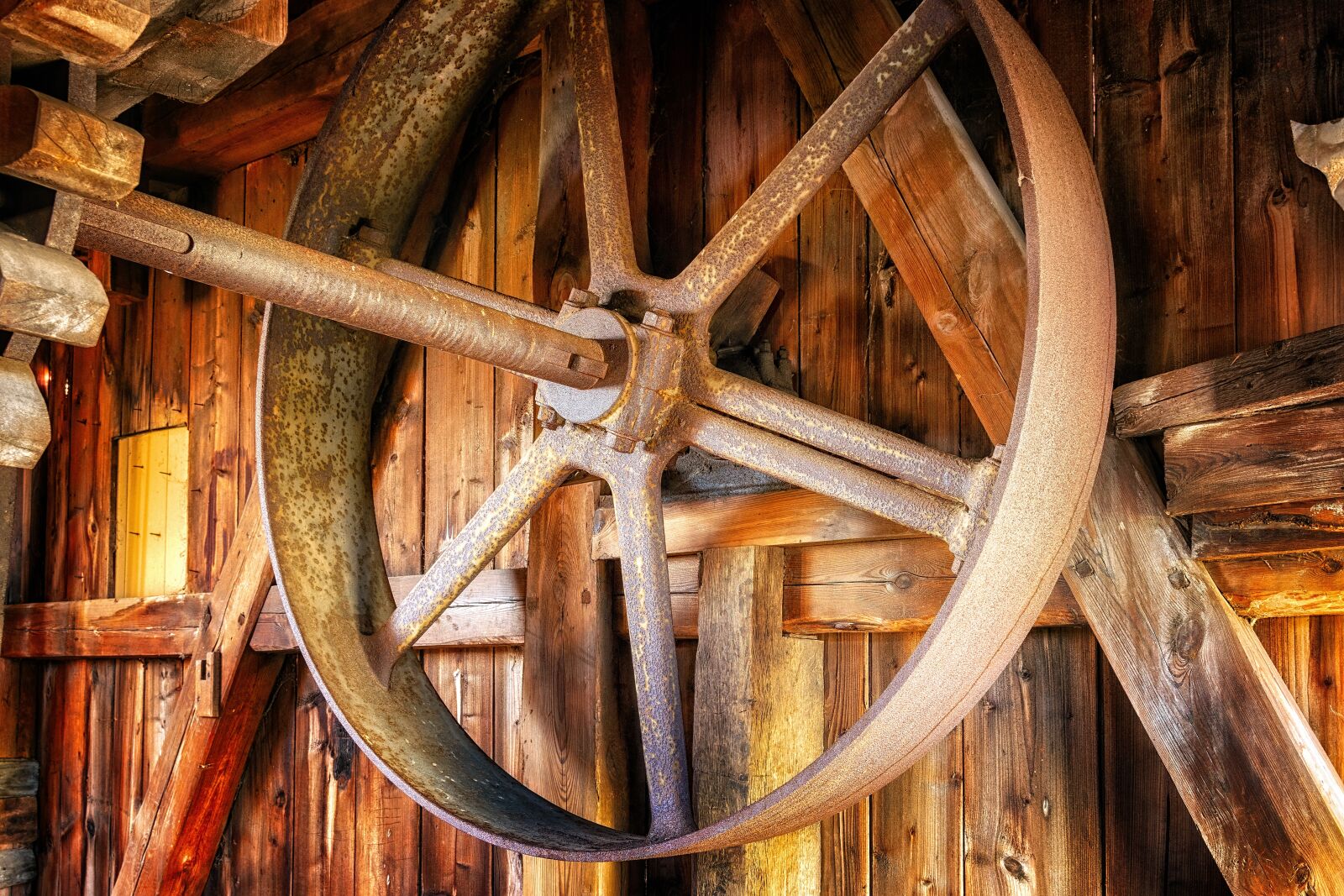Nikon D3300 sample photo. Mill, wheel, turn photography