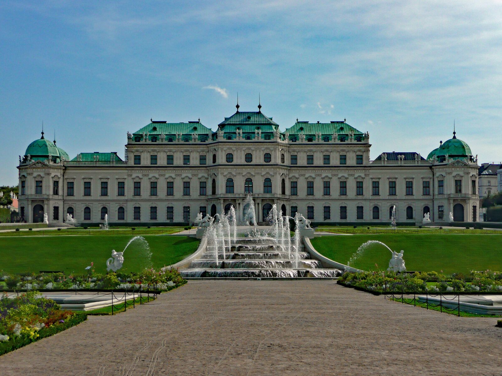 Panasonic DMC-TZ3 sample photo. Belvedere palace, vienna, austria photography