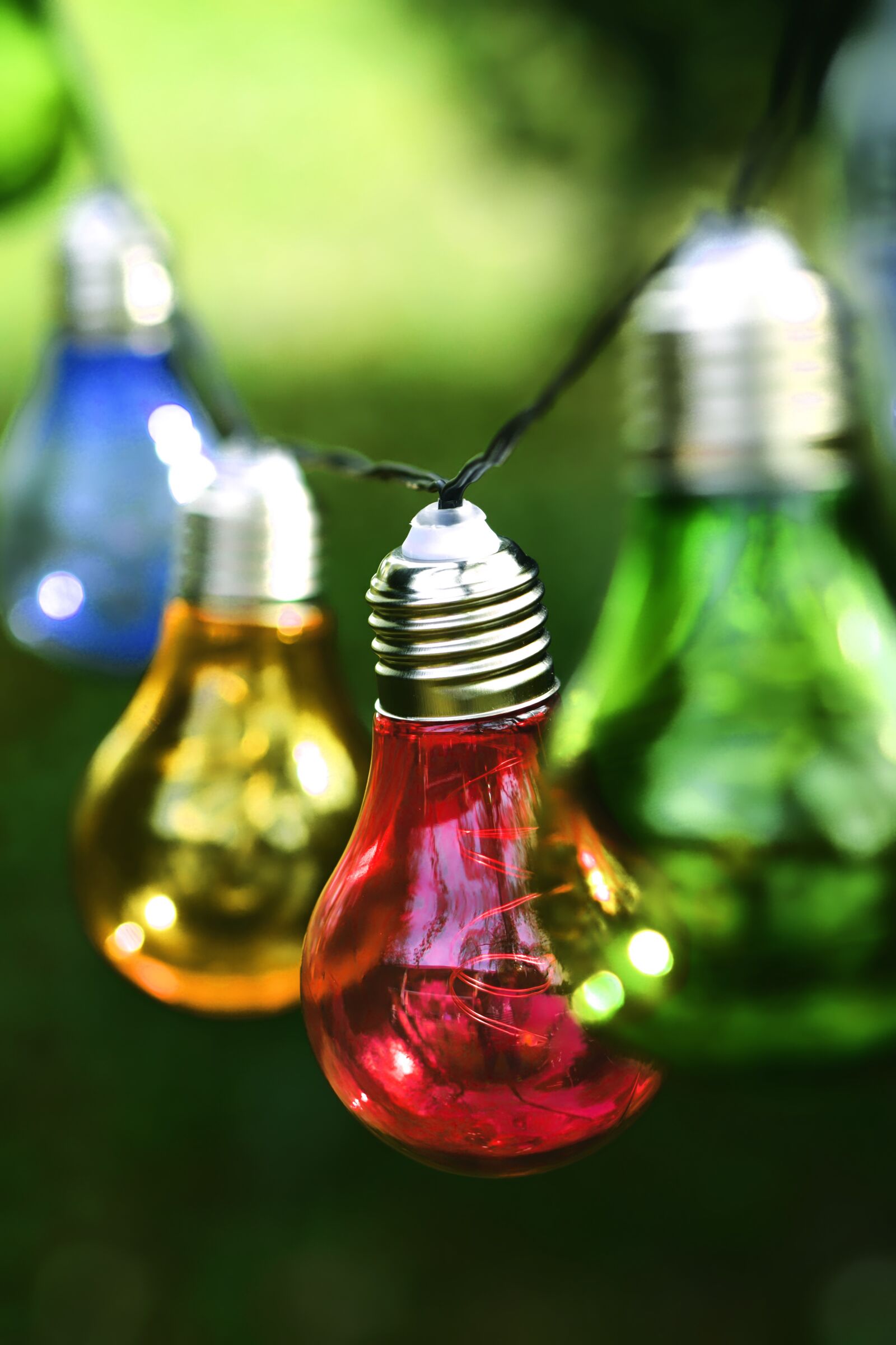 Nikon D7200 sample photo. Light bulbs, colorful, lamps photography