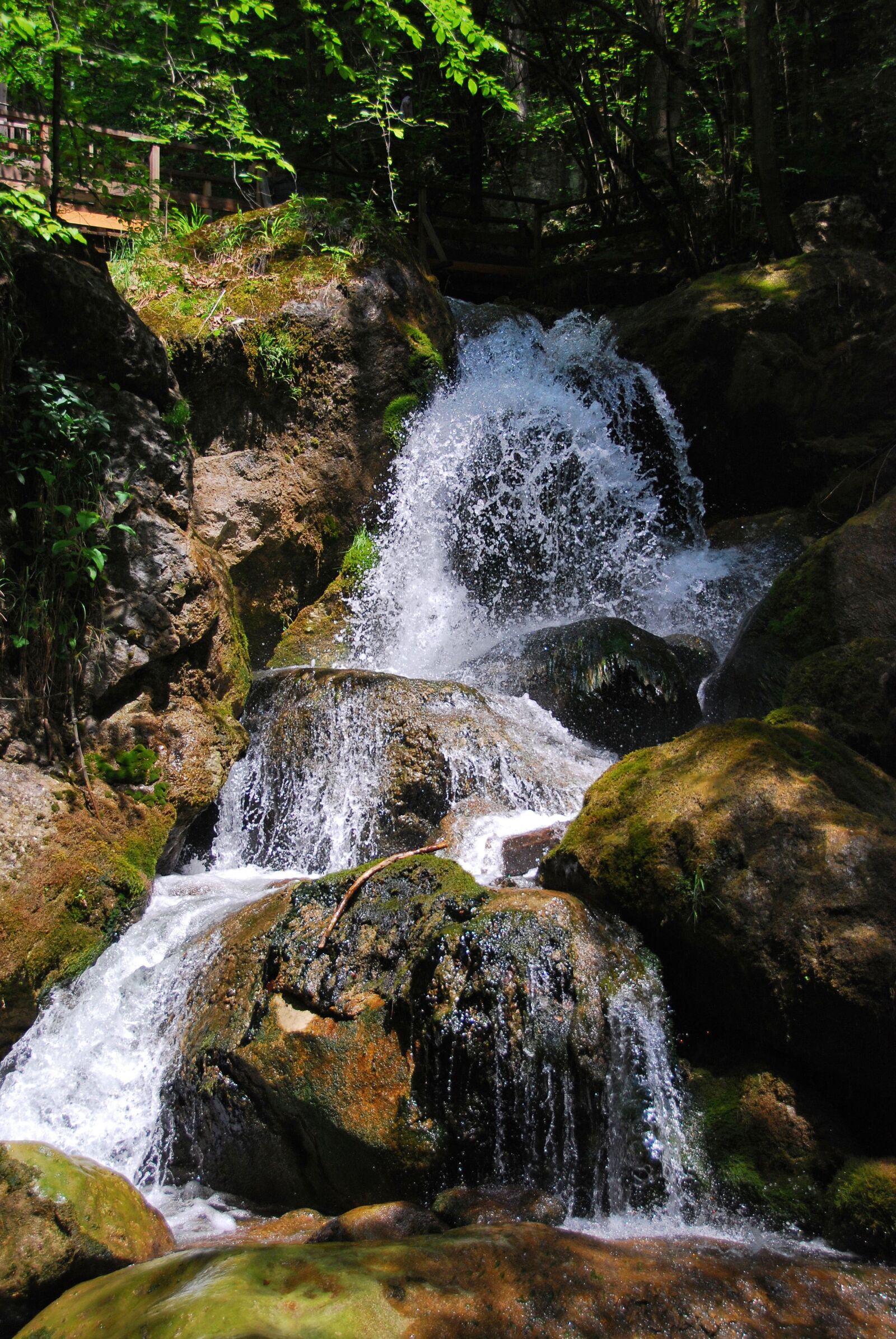 Nikon D80 sample photo. Waterfall, myra cases, lower photography