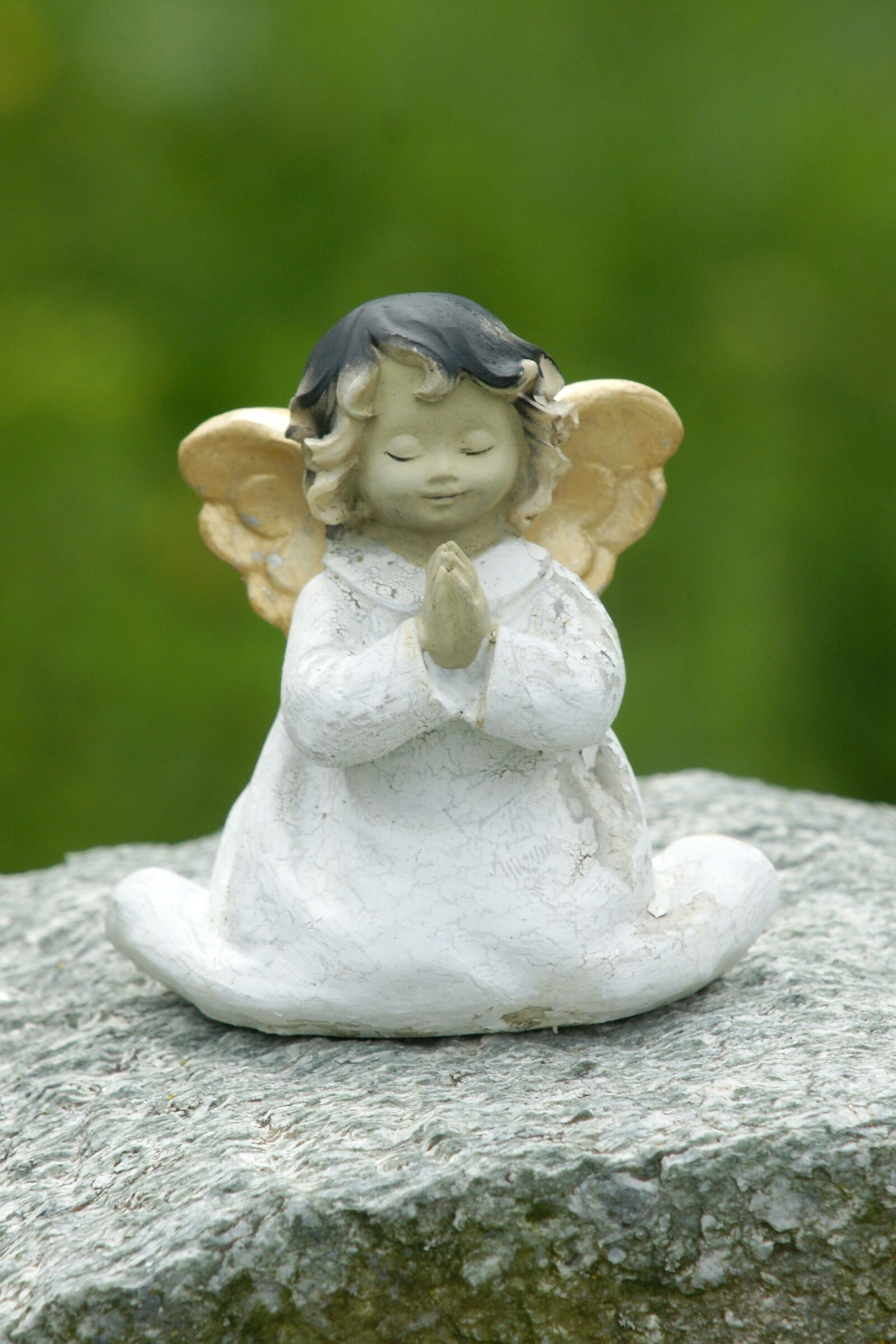 Sony Alpha DSLR-A700 sample photo. Angel, angel figure, contemplative photography