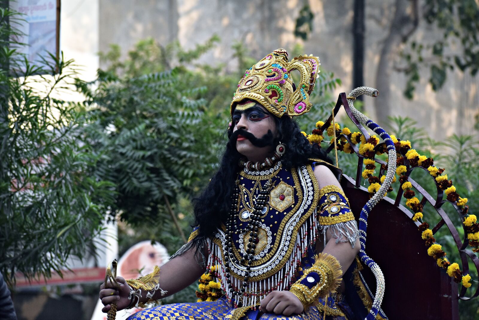 Nikon D5600 sample photo. Costume, ramleela, ramayana photography