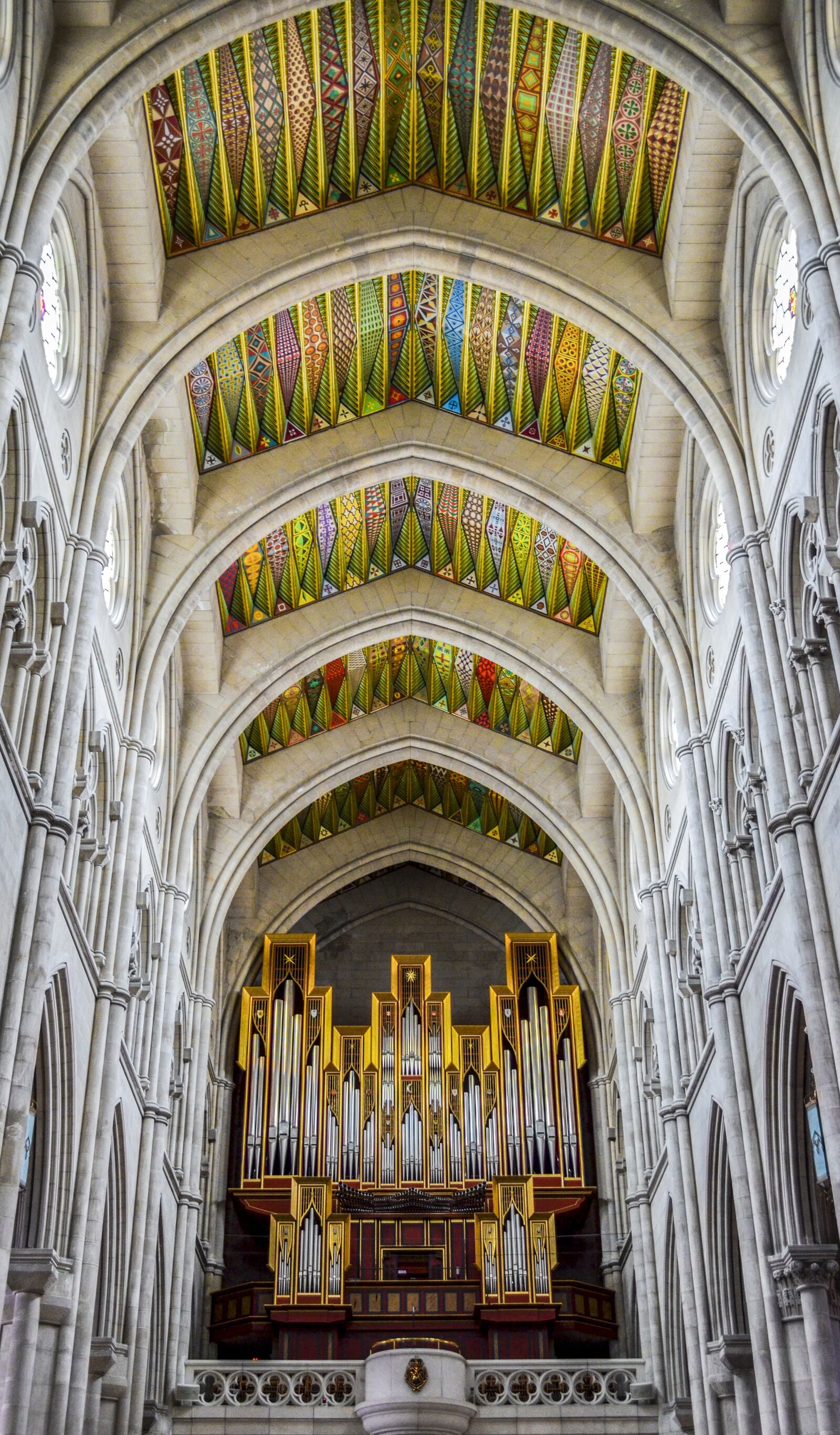 Nikon D5100 sample photo. Almudena cathedral, ceiling painting photography
