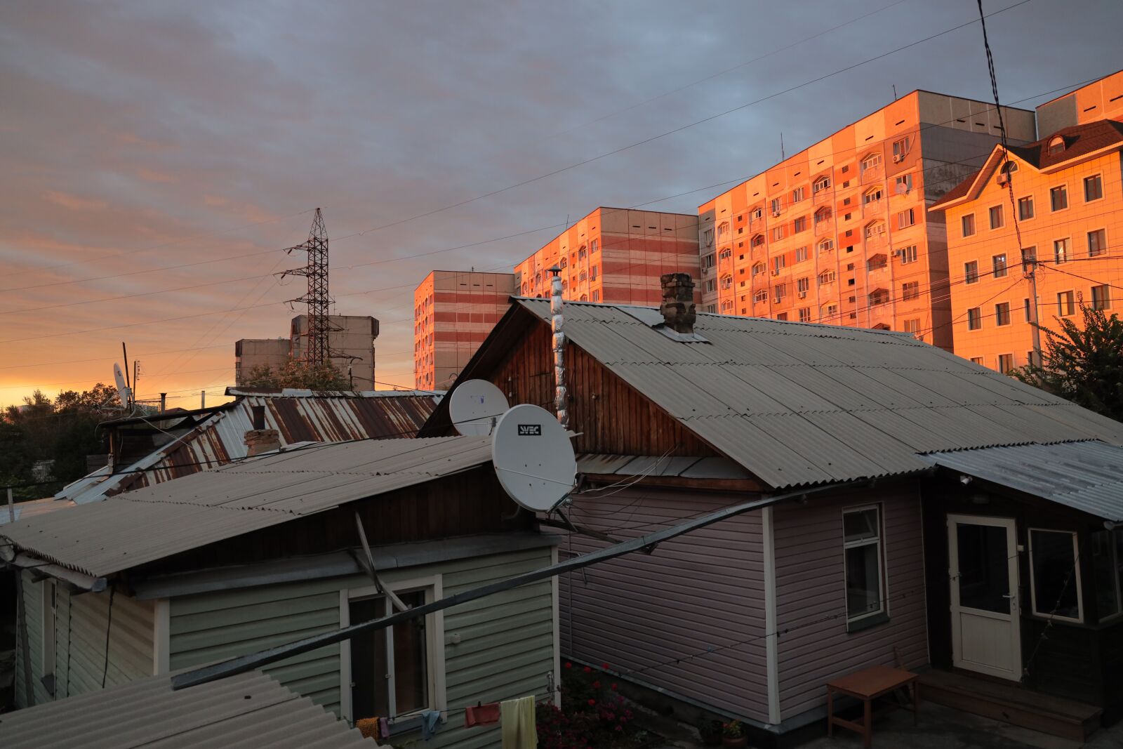 Canon EOS R + Canon RF 24-105mm F4L IS USM sample photo. Sunset, city, the ussr photography