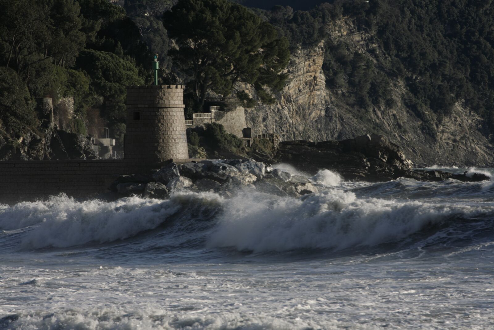 Canon EOS 5D sample photo. Recco, liguria, sea photography
