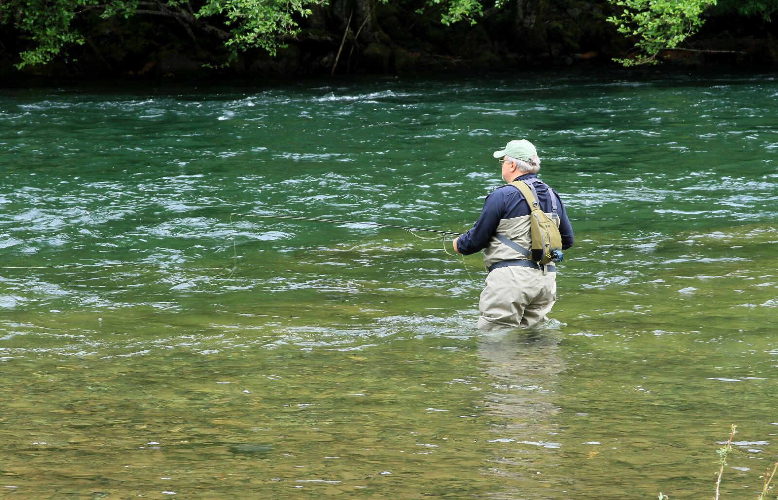 Canon EOS 7D sample photo. North umpqua river, fly photography