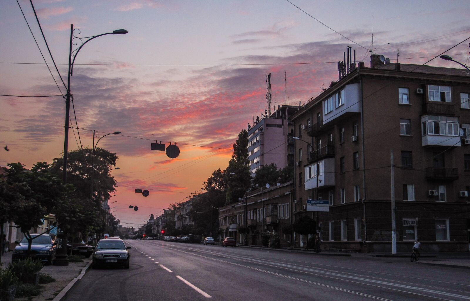 Canon PowerShot SX530 HS sample photo. Dawn, architecture, road photography