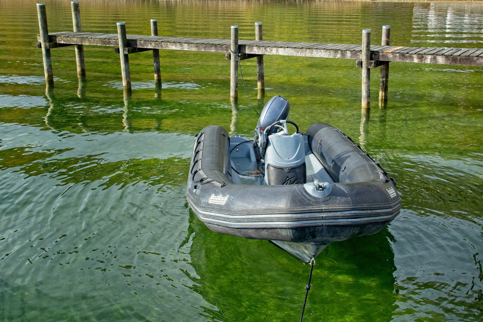 Nikon D7100 sample photo. Dinghy, boat, jetty photography