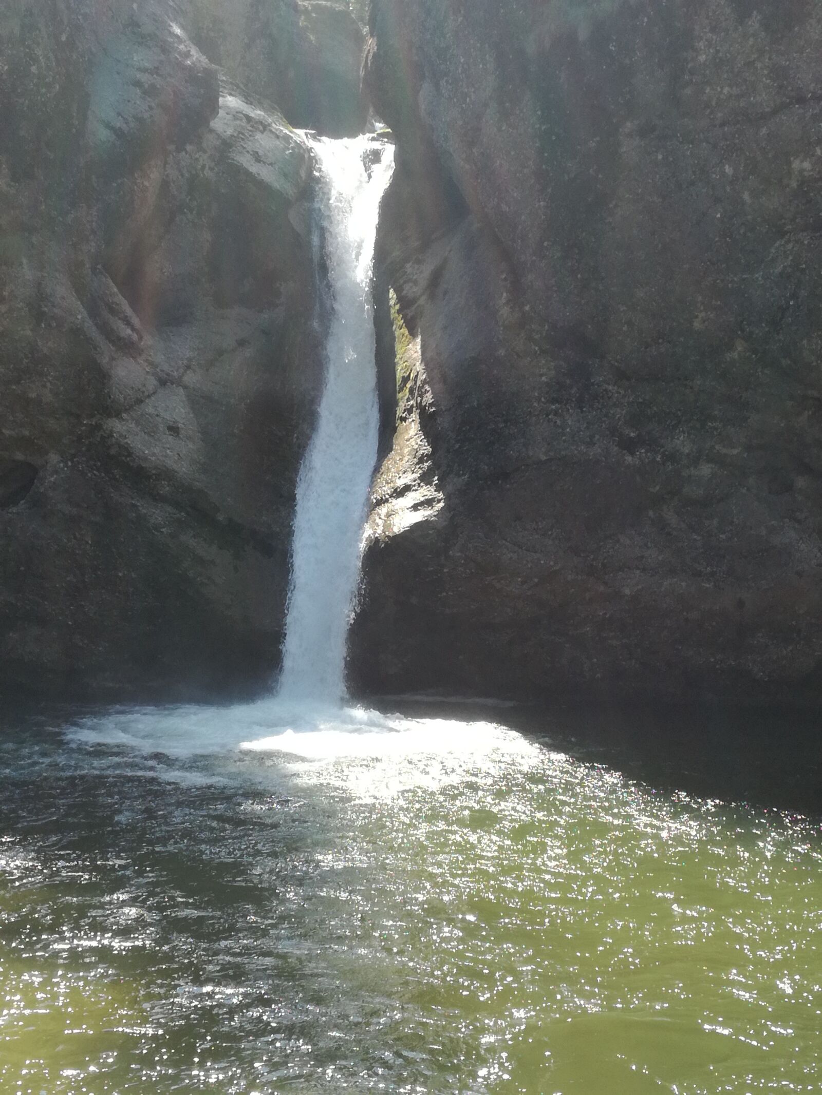HUAWEI P9 LITE sample photo. Waterfall, water, switzerland photography