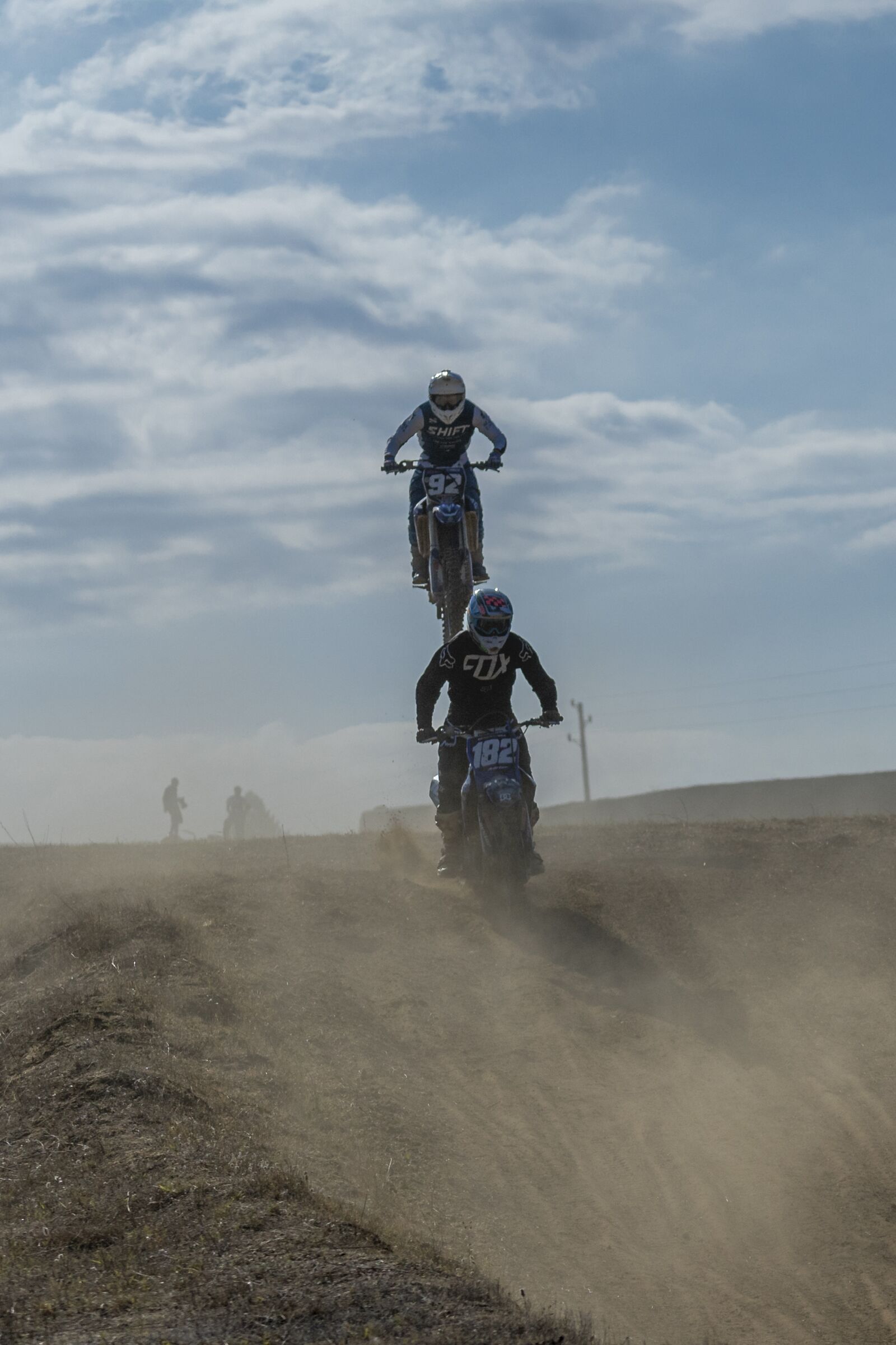 Sony a7 II + Sony FE 70-200mm F4 G OSS sample photo. Motocross, grand prix, engine photography