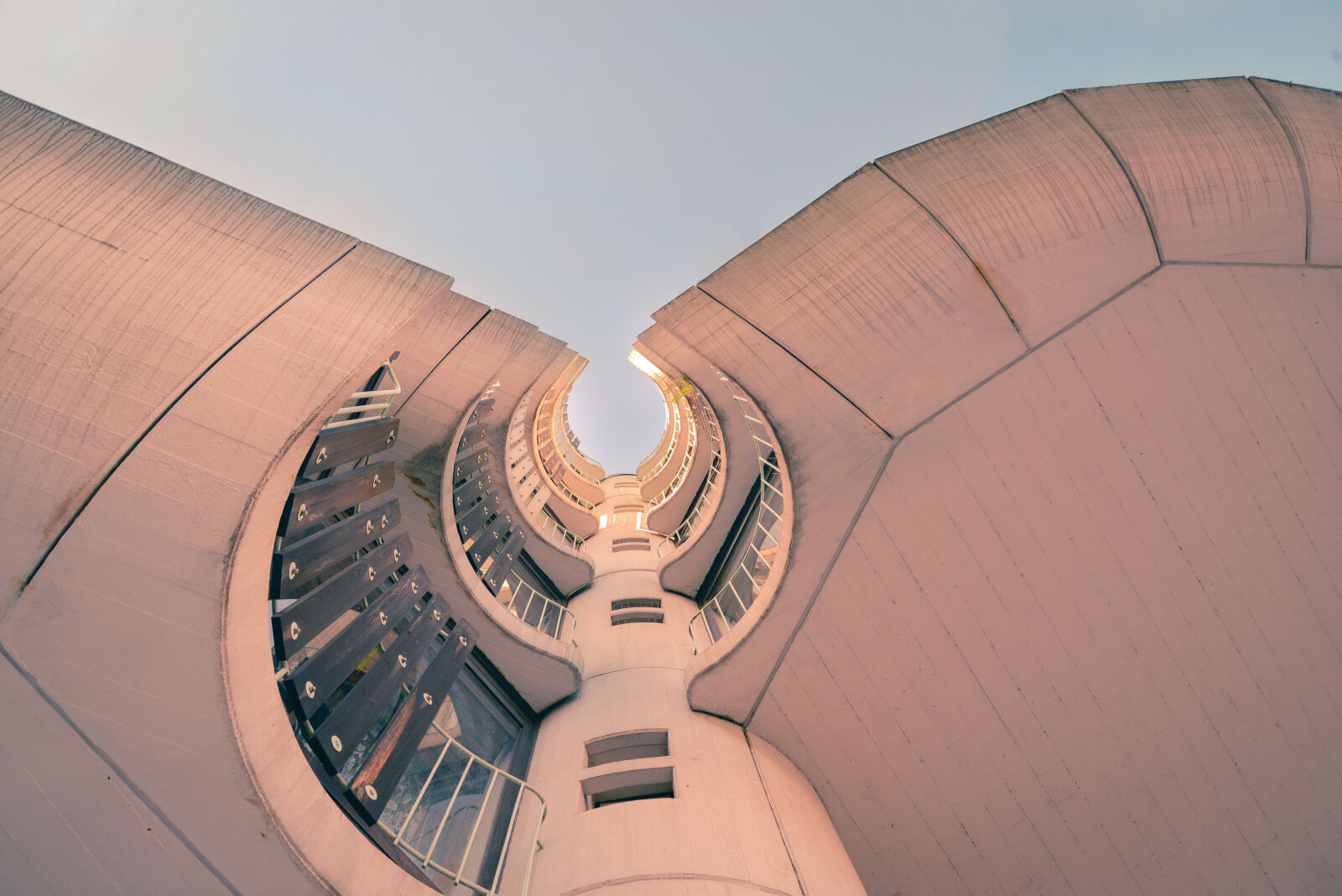 Nikon D610 sample photo. Modern, building, against, sky photography