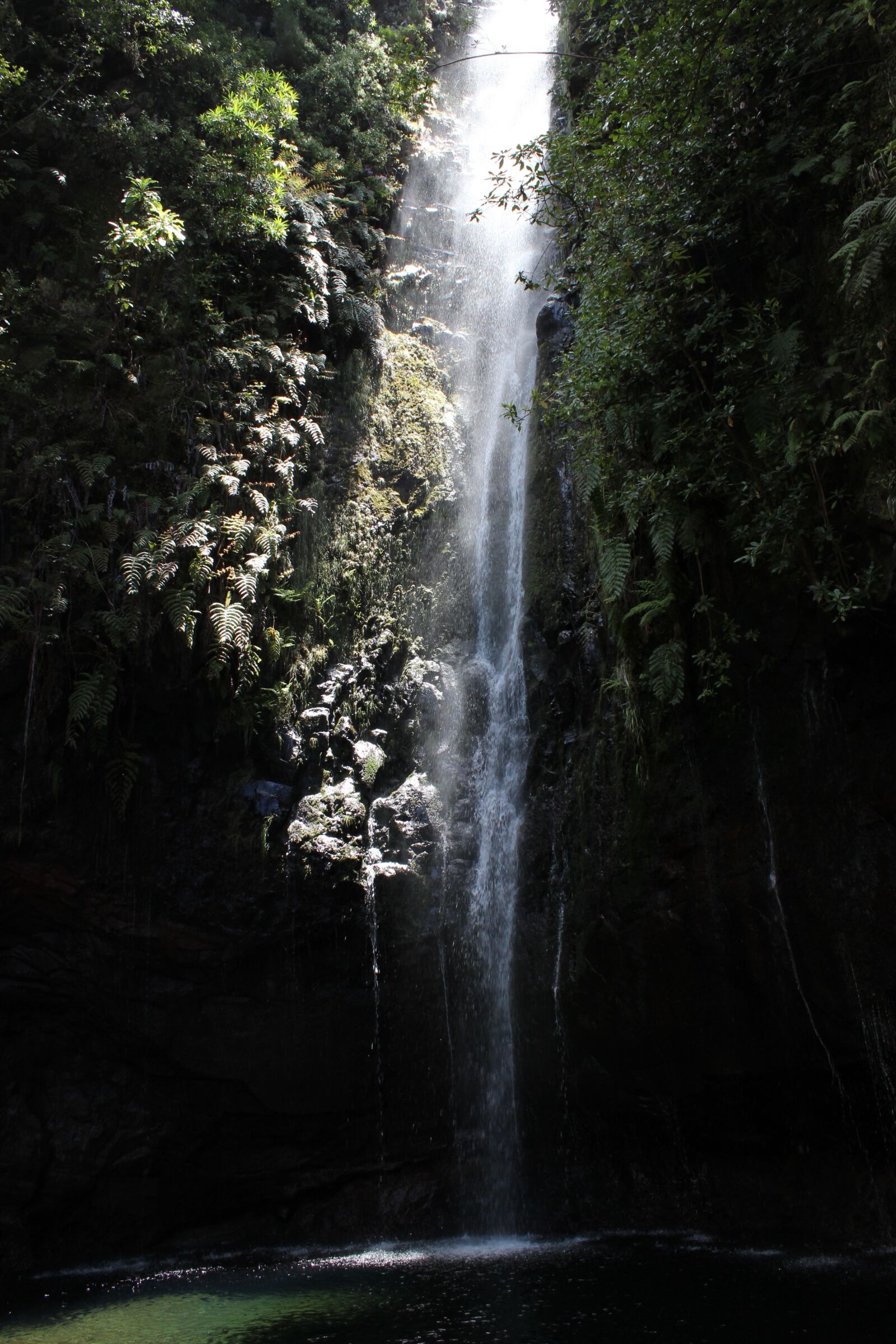 Canon EOS 600D (Rebel EOS T3i / EOS Kiss X5) sample photo. Waterfall, hidden, light photography