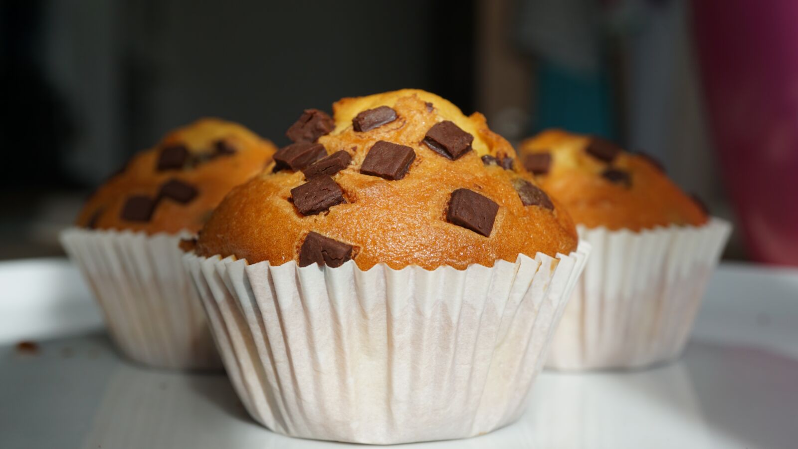 Sony E 30mm F3.5 Macro sample photo. Muffin, cake, cupcake photography