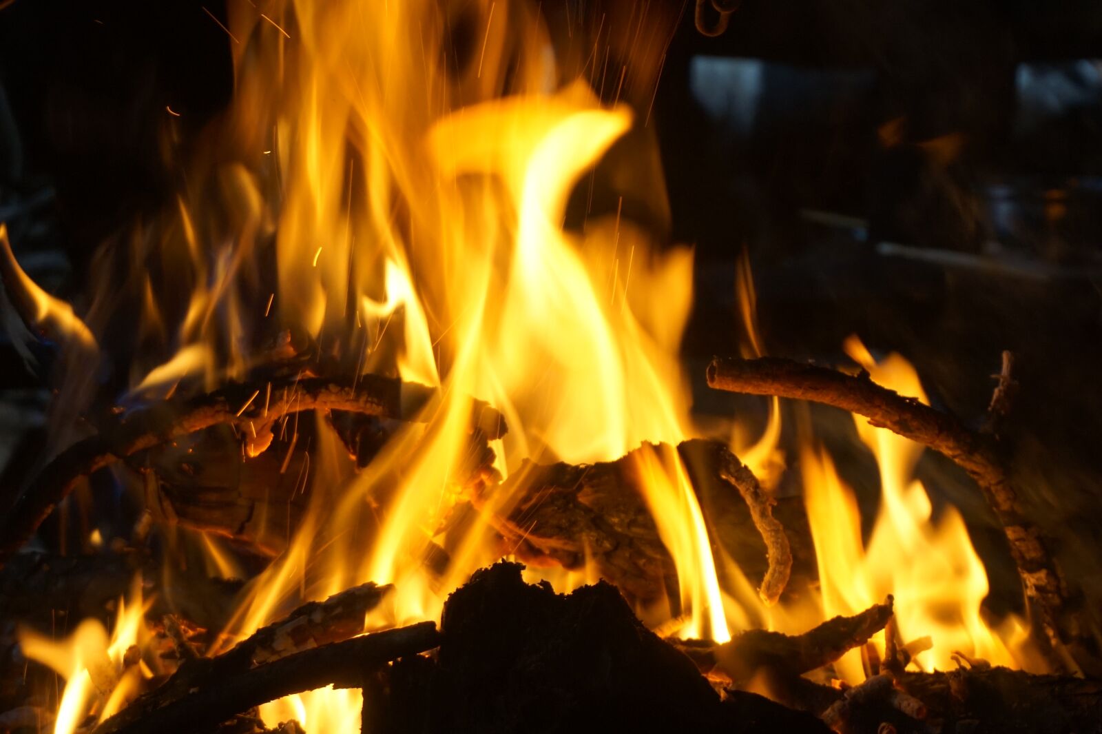 Sony Alpha a5000 (ILCE 5000) sample photo. Fire, burning, hot photography