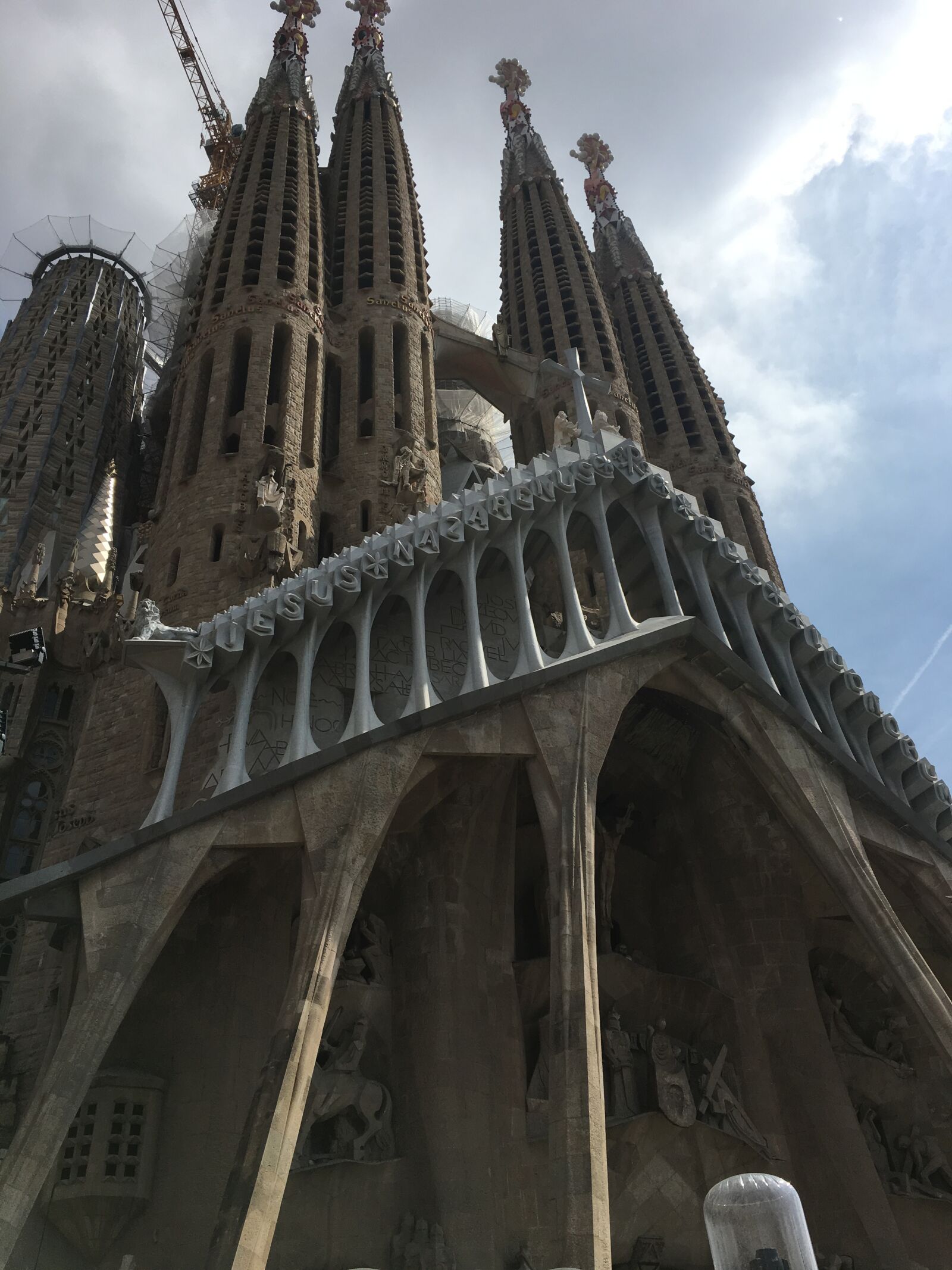 Apple iPhone 6s sample photo. Barcelona, architecture, sagrada familia photography