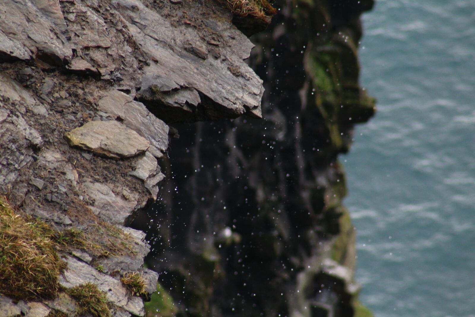 Canon EF75-300mm f/4-5.6 sample photo. Irish, ireland, cliffs photography