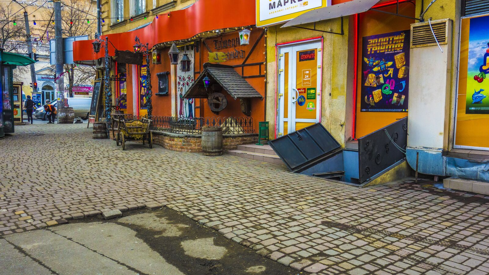 Sony Cyber-shot DSC-RX100 sample photo. Odessa, street, paving stone photography