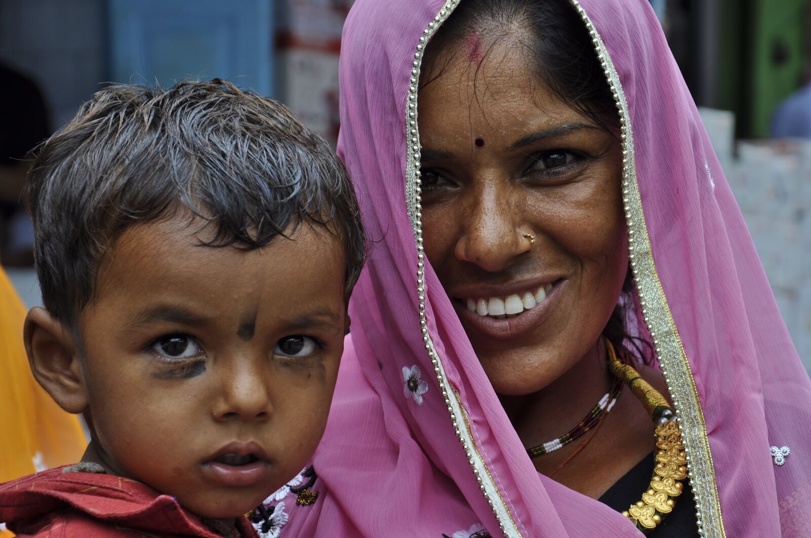 Nikon D5000 sample photo. Woman, india, portrait photography