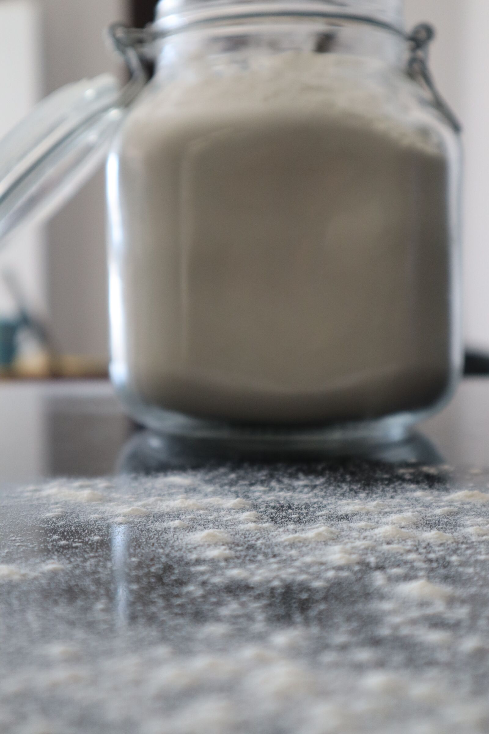 Canon EOS M50 (EOS Kiss M) sample photo. Flour, knead, bread photography