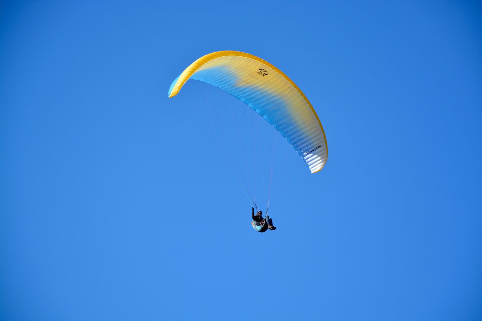 Nikon D5200 sample photo. Paragliding, paraglider, sailing photography