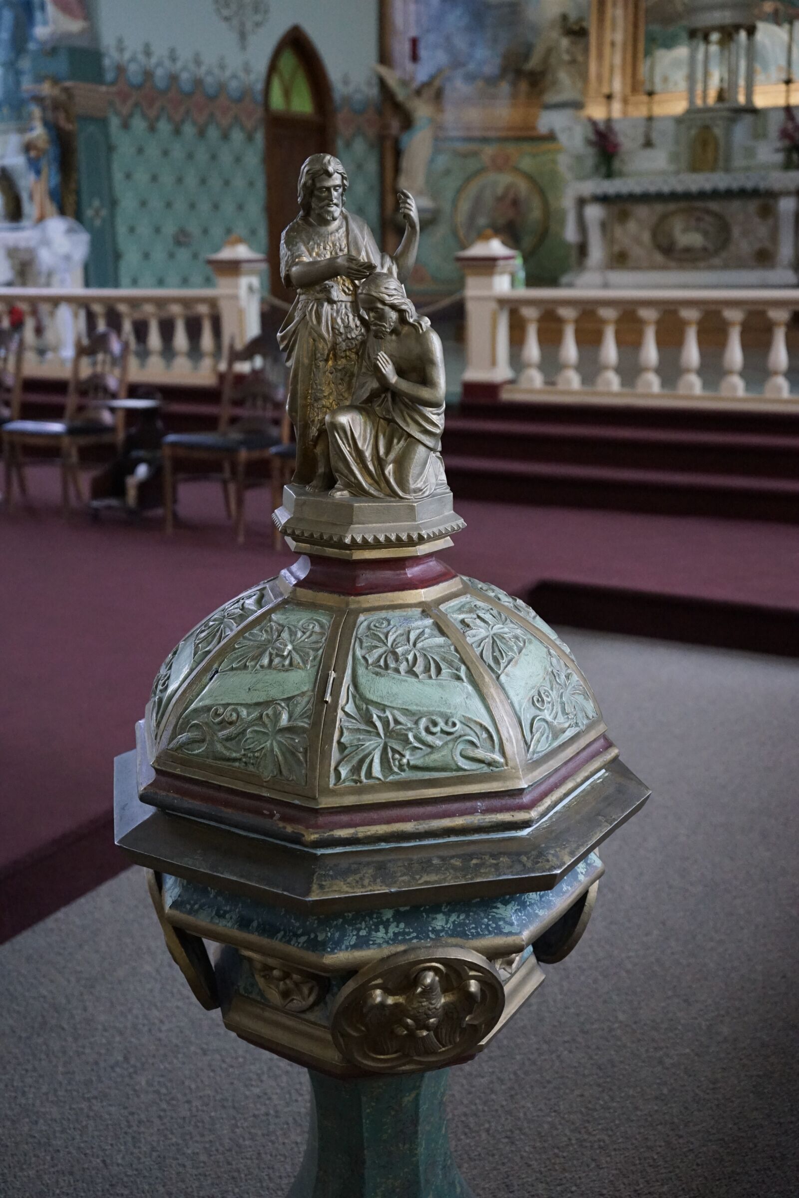 Sony a7 II + Sony FE 28-70mm F3.5-5.6 OSS sample photo. St, ignatius montana, baptism photography