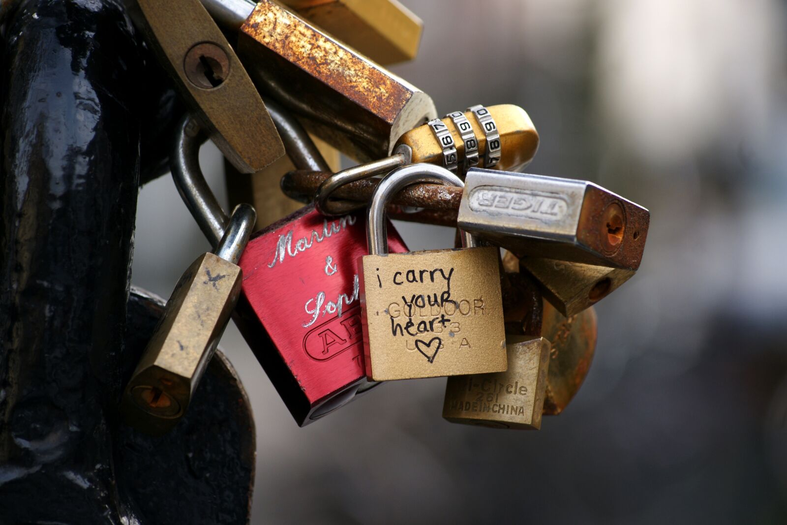 Sony Alpha DSLR-A700 sample photo. Locks, love, eternal love photography