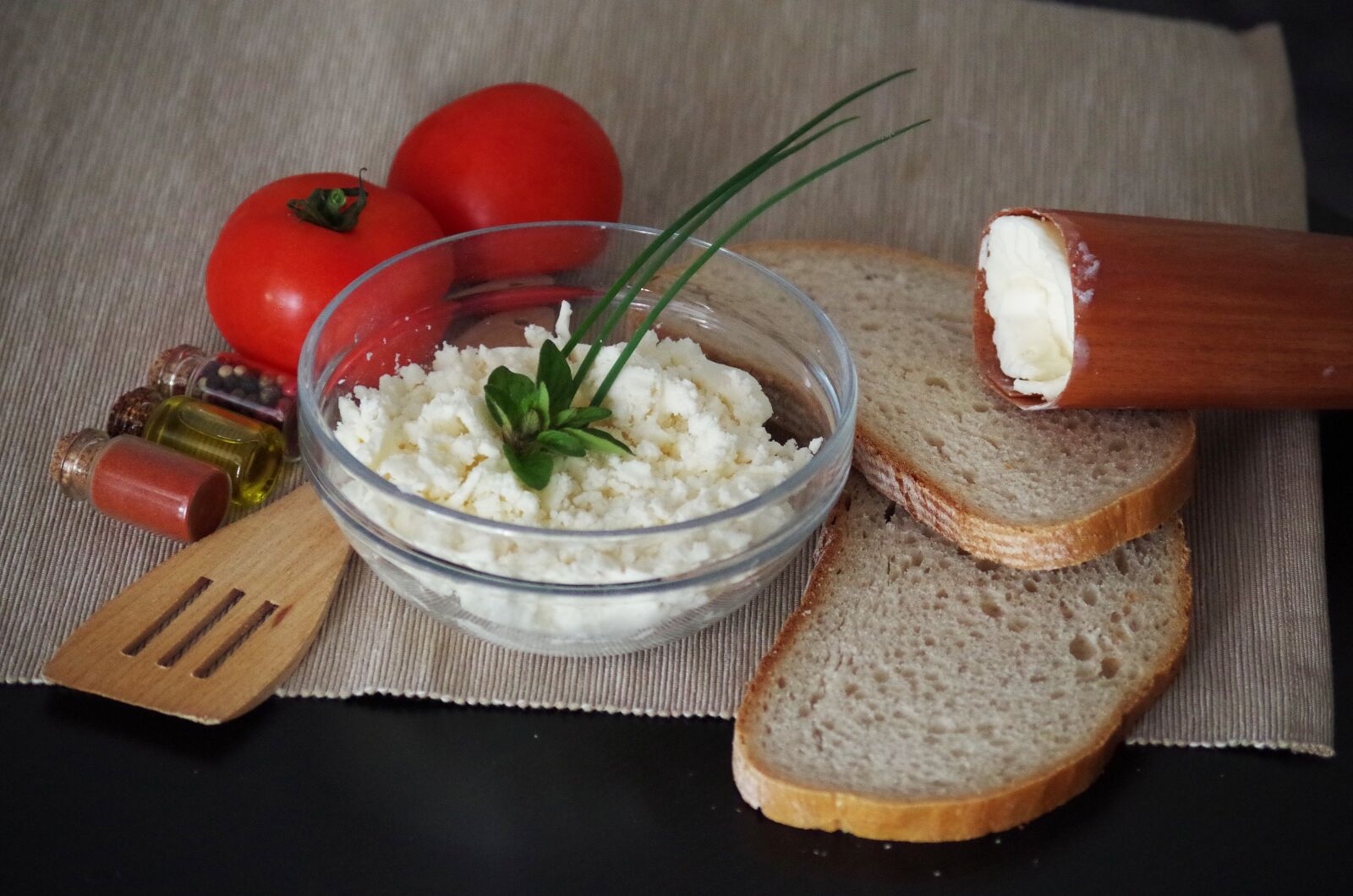 Pentax K-500 sample photo. Bryndza, cheese, slovak photography