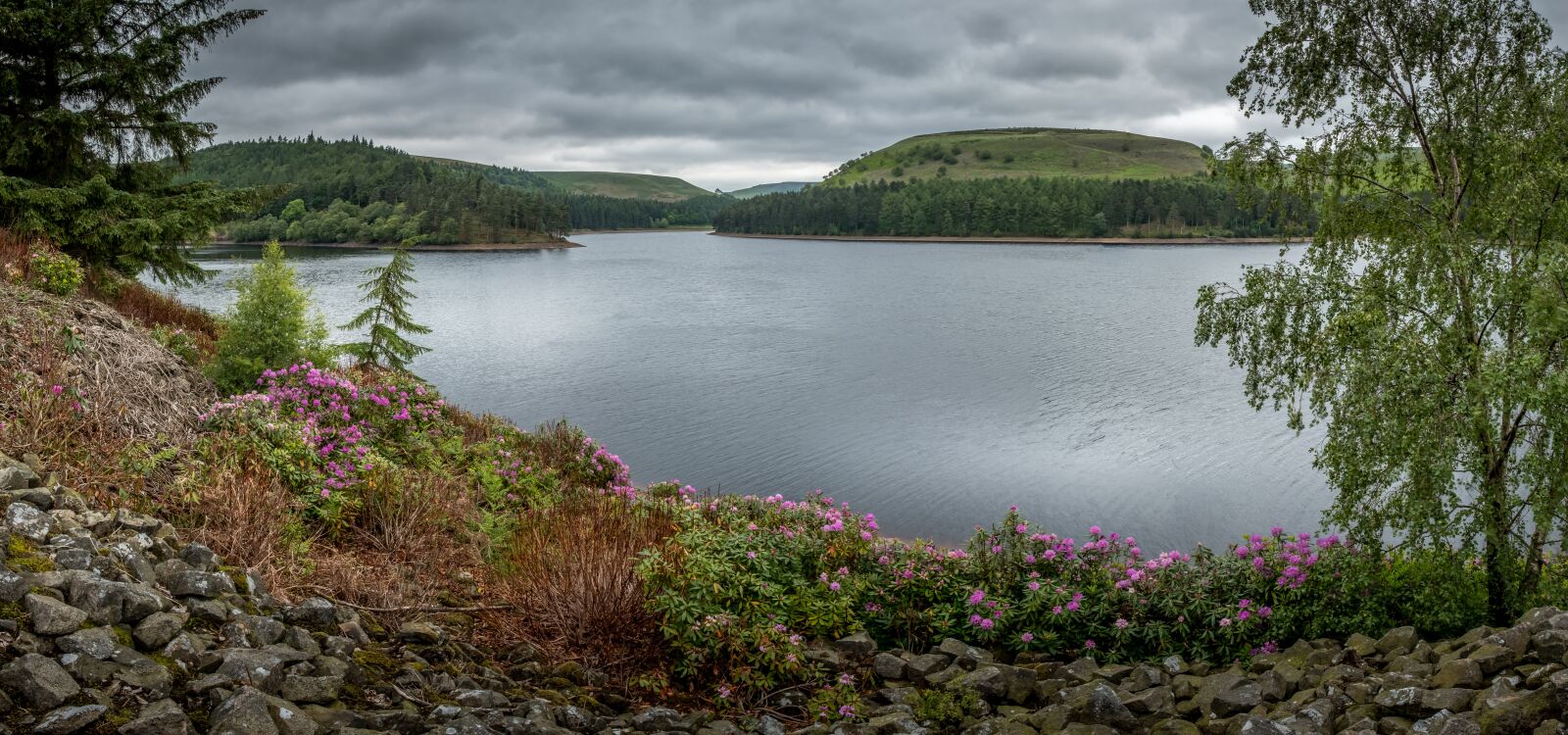 Fujifilm X-T2 sample photo. Derwent reservoir, peak district photography
