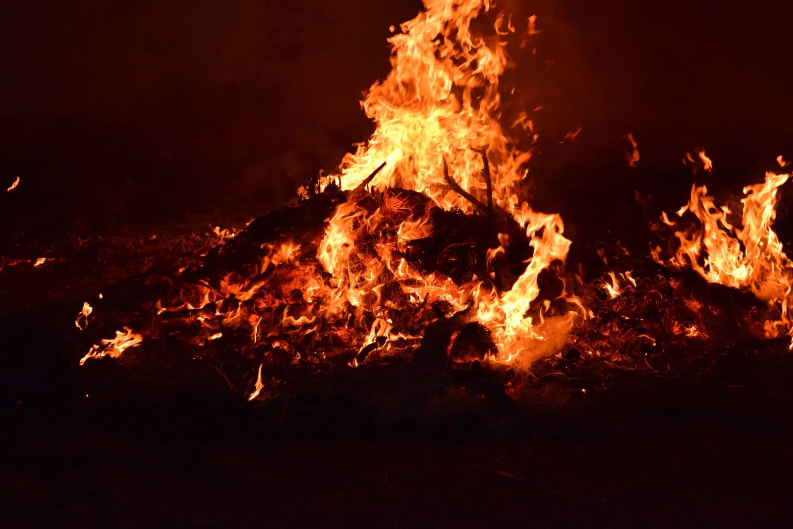 Nikon D3300 sample photo. Smoke, wildfire, bonfire, heat photography