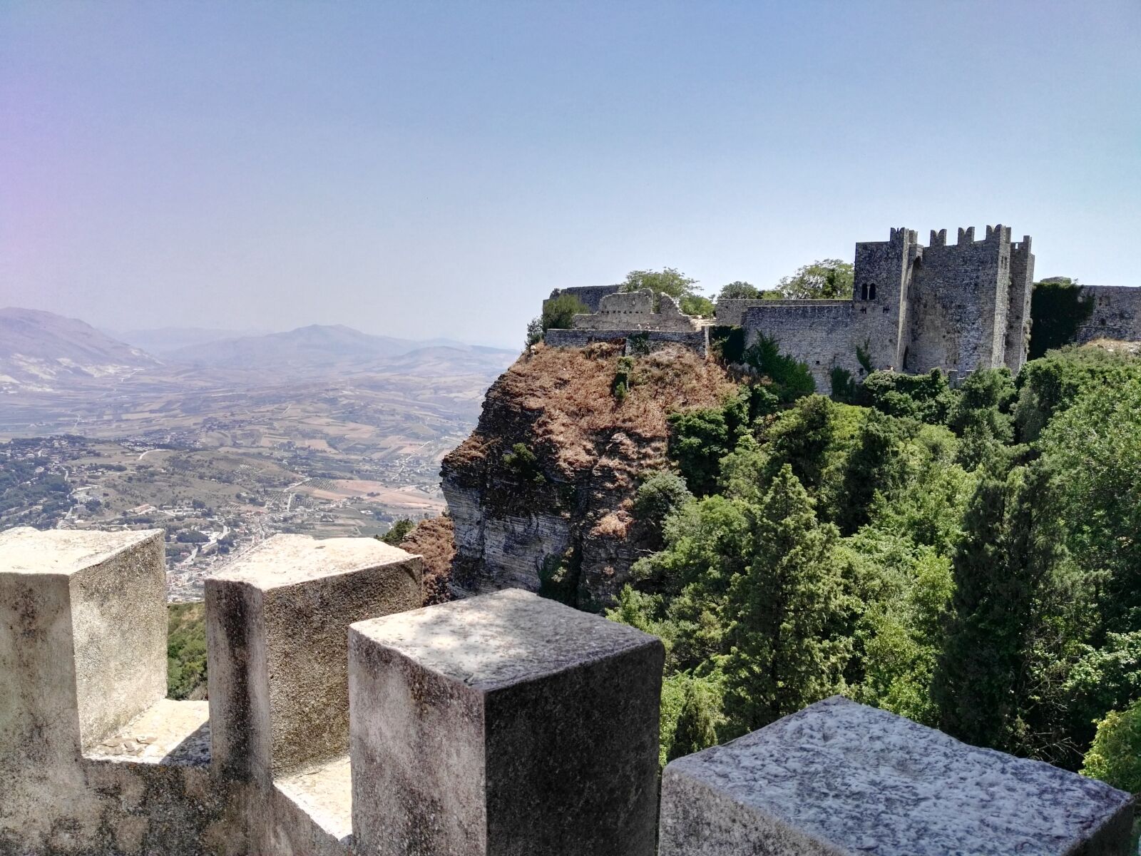 HUAWEI GX8 sample photo. Erice, sicily, belvedere photography