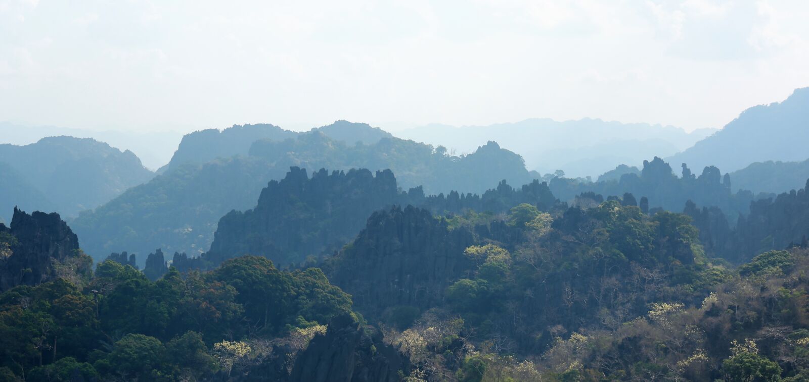 Canon EOS 6D sample photo. Laos, limestone forest, stone photography