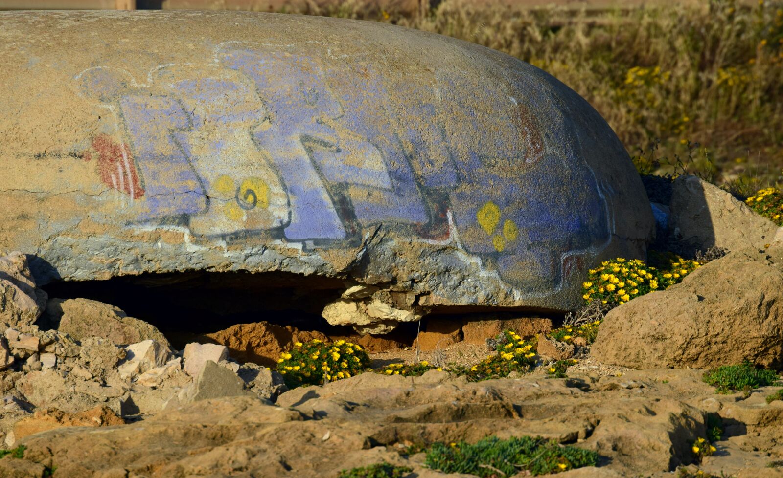 Nikon D3300 sample photo. Bunker, old, abandoned photography
