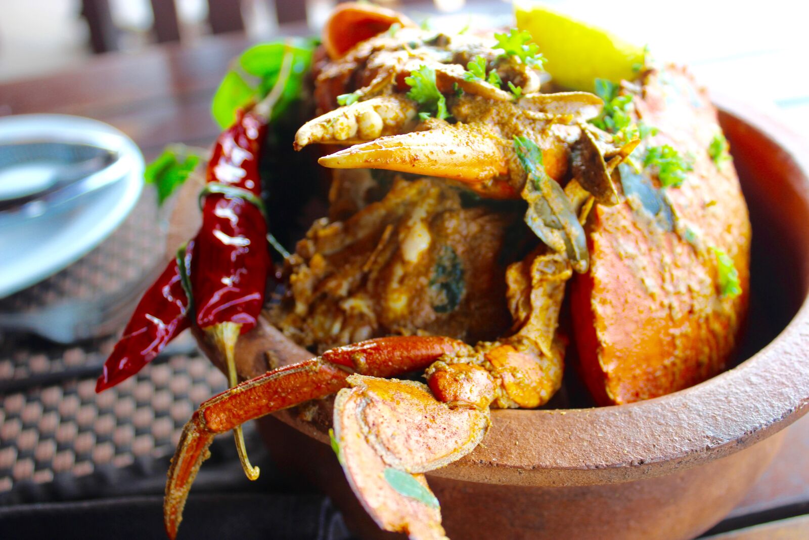 Canon EOS 600D (Rebel EOS T3i / EOS Kiss X5) sample photo. Crab curry, curry, seafood photography