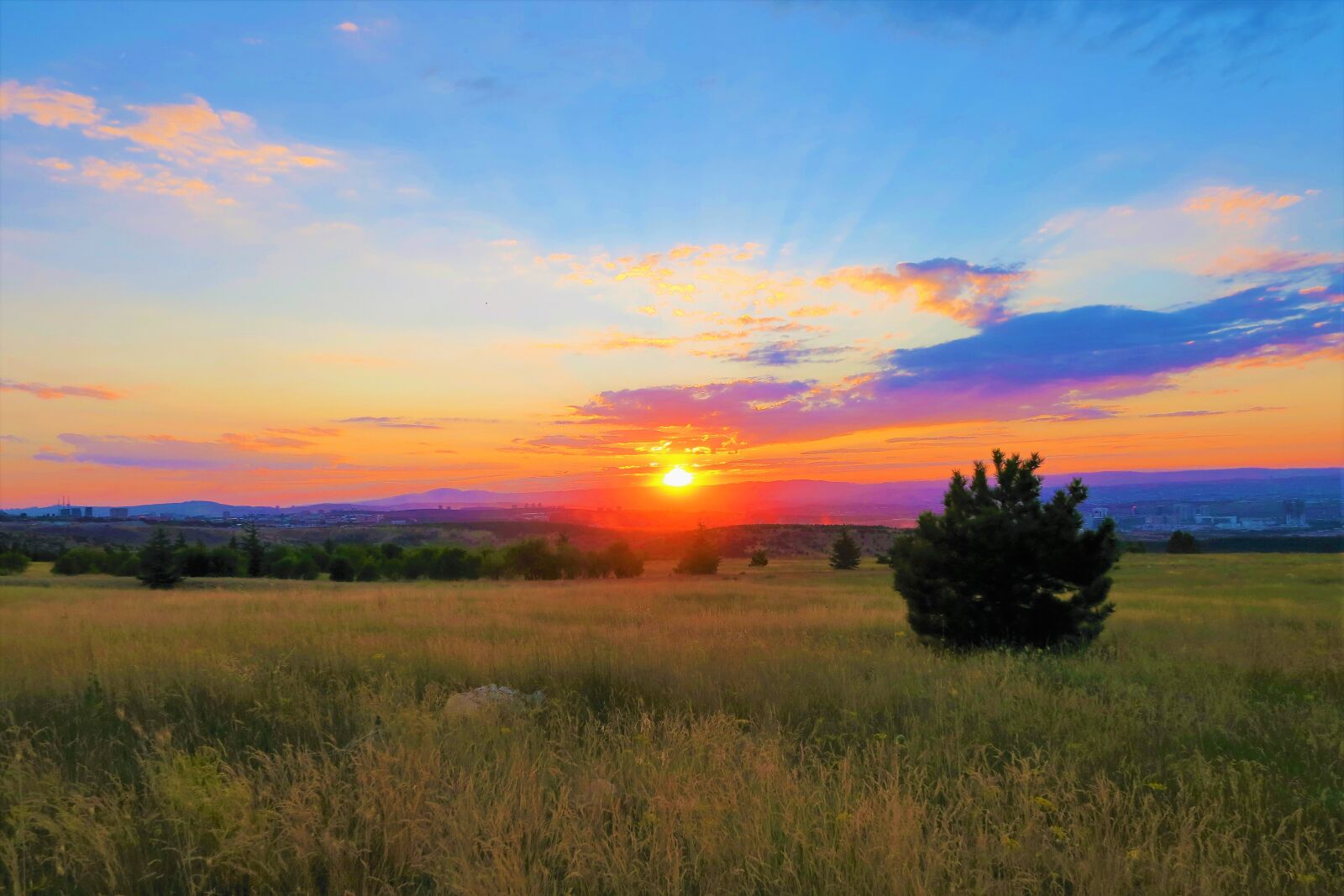 Canon PowerShot G7 X sample photo. Sunset, nature, horizon photography