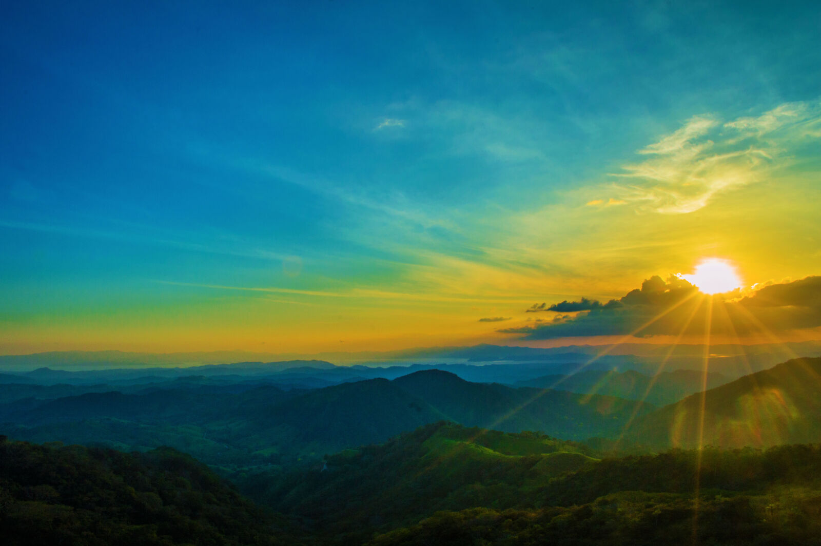 Nikon D3200 sample photo. Costarica, sunset, sky, landscape photography