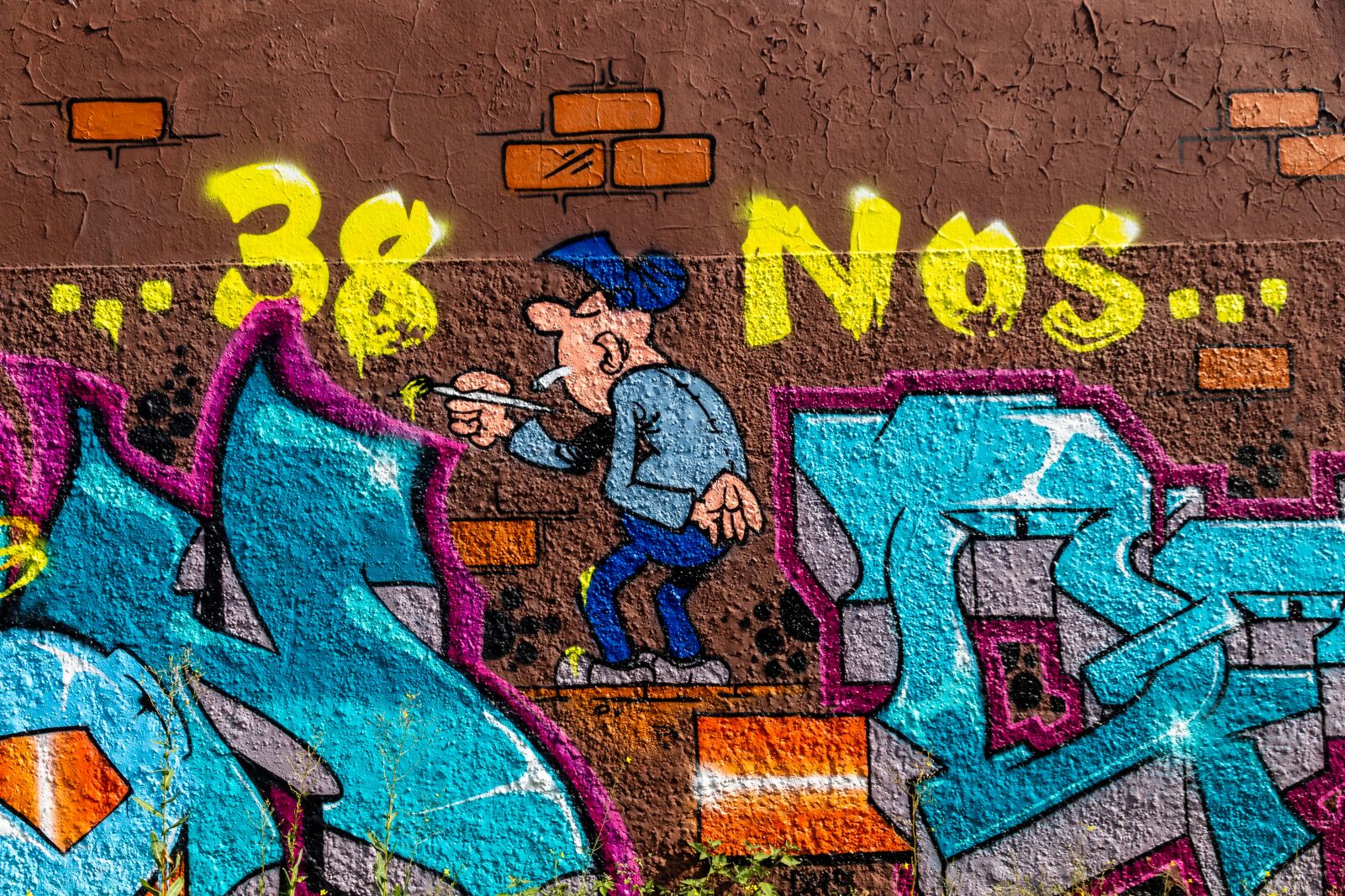 Canon EOS 80D sample photo. Grafitti, image, spray photography