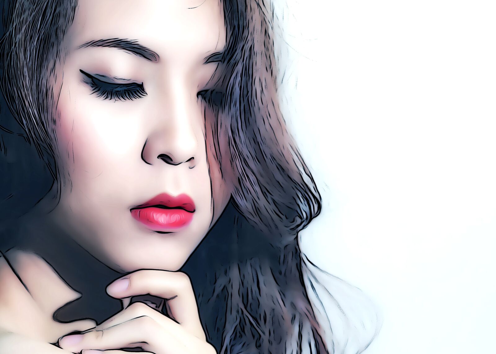 Canon EOS 5D Mark II sample photo. Women, beautiful, page photography