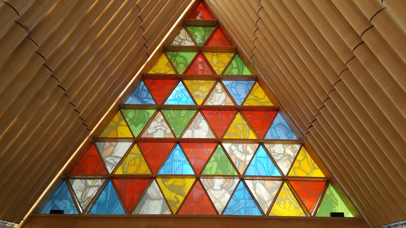 Samsung Galaxy Note4 sample photo. Card board, cathedral, christchurch photography