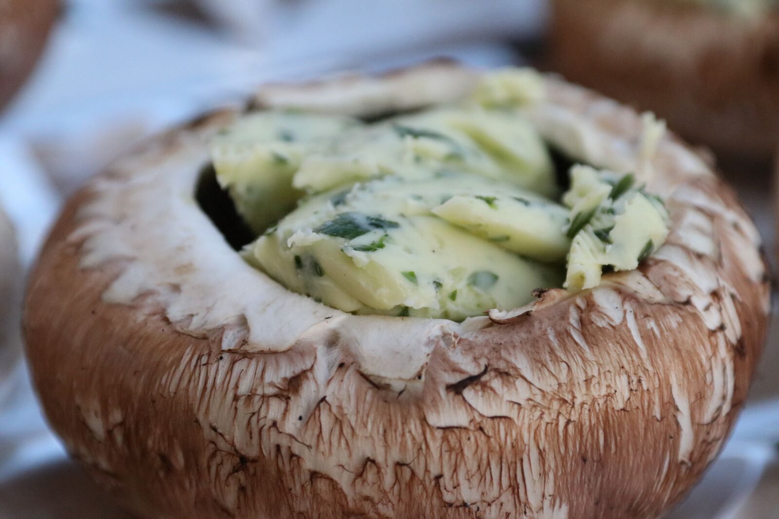 Canon EOS 80D sample photo. Mushroom, herb butter, filling photography