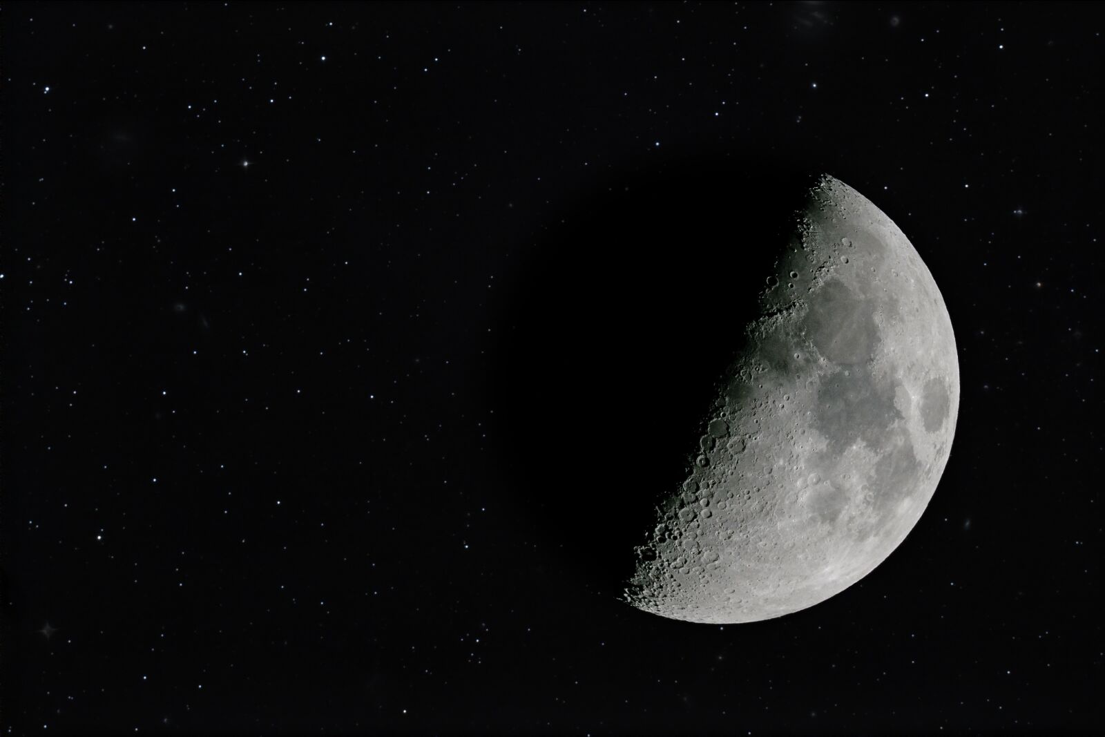 Nikon D5300 sample photo. Moon, crescent, night photography